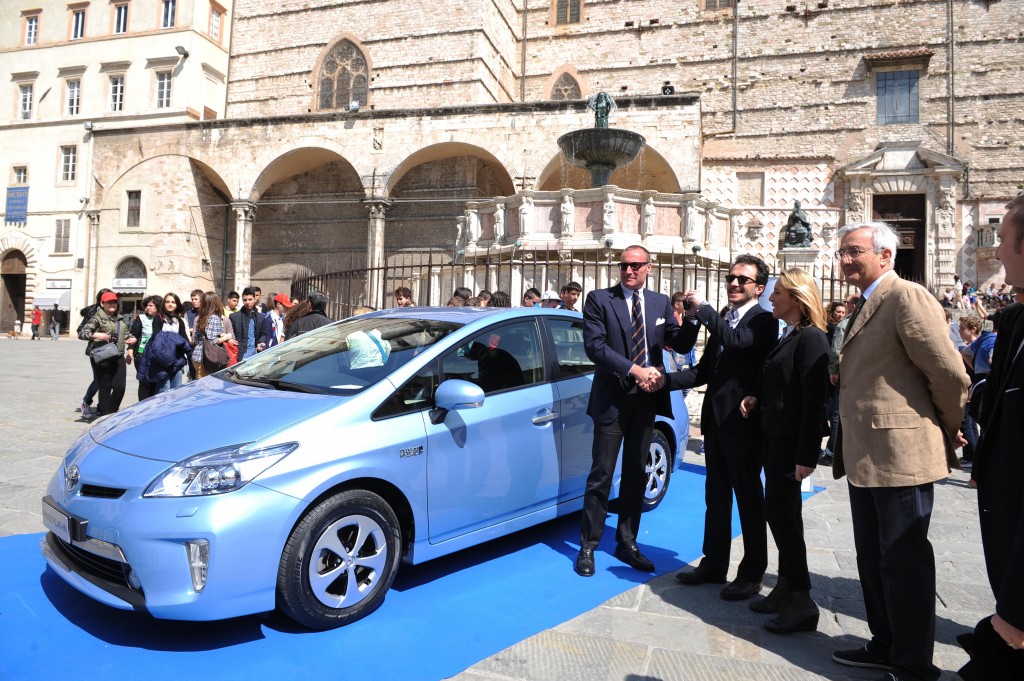 Toyota Prius Plug-in al Comune di Perugia