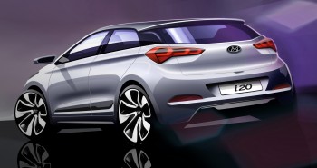 Rendering Nuova Generazione Hyundai i20_vista posteriore