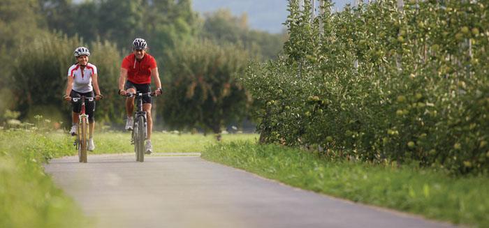 In bici a Merano