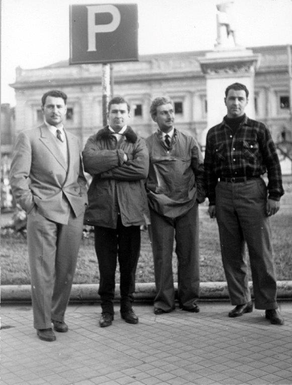 Giannino, Paolo, Umberto e Vittorio-Marzotto i Conti correnti_nel 1952 (1)