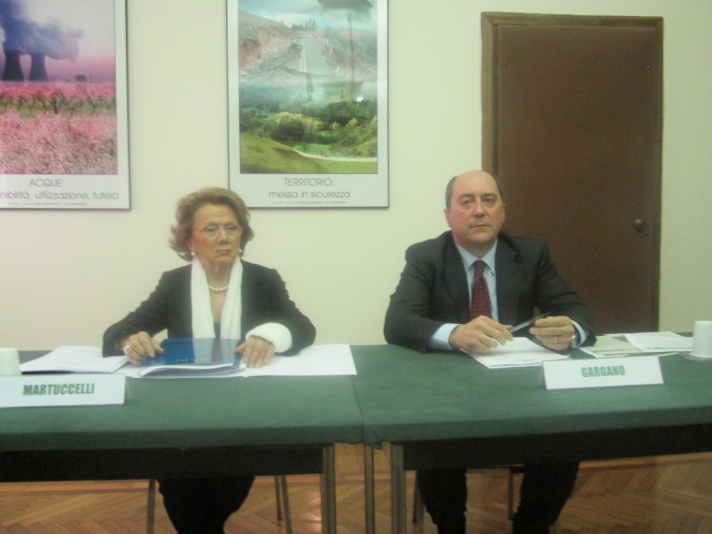 Presidente ANBI M.Gargano e Direttore Gen.A.M.Martuccelli