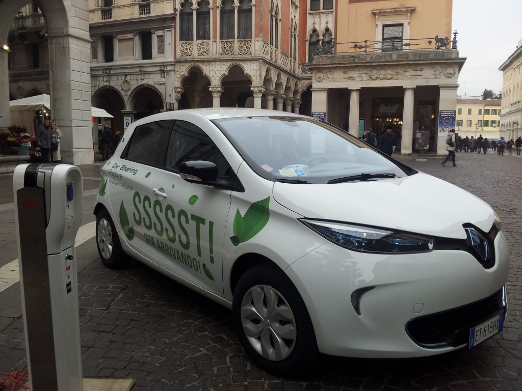 RENAULT ZOE E LA CITTÀ DI PADOVA PER UN CAR SHARING ELETTRICO