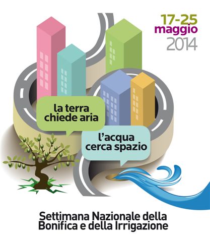 Logo Settimana Bonifica e Irrigazione 2014