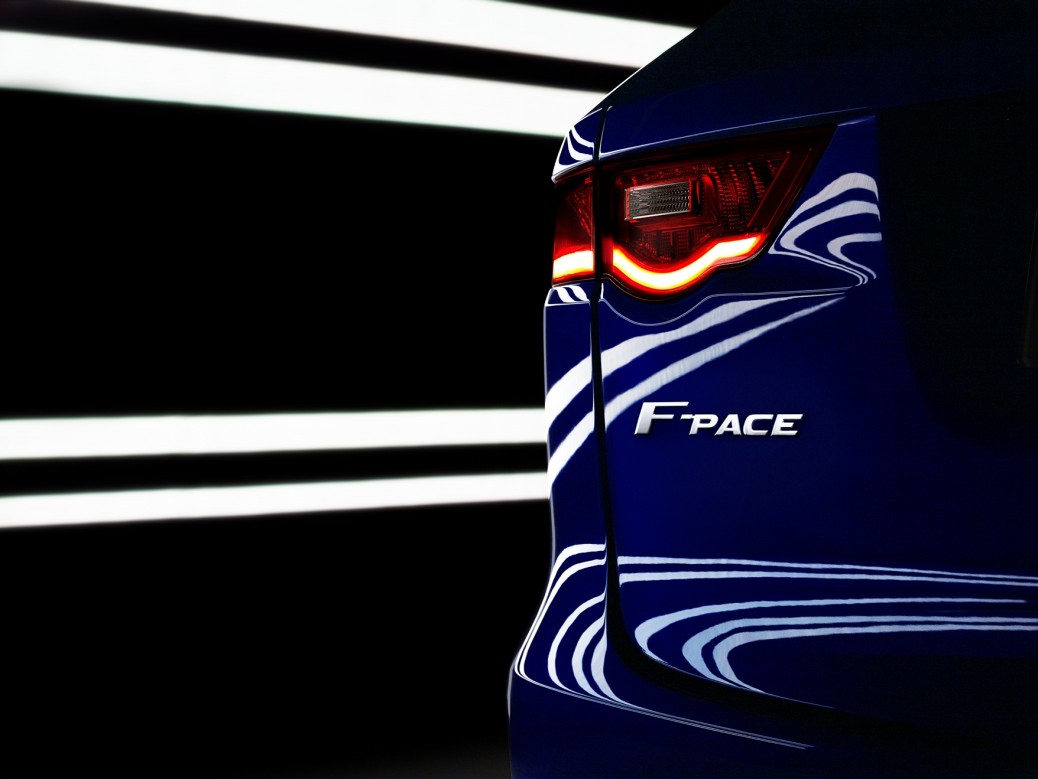 Jaguar F Pace Badge